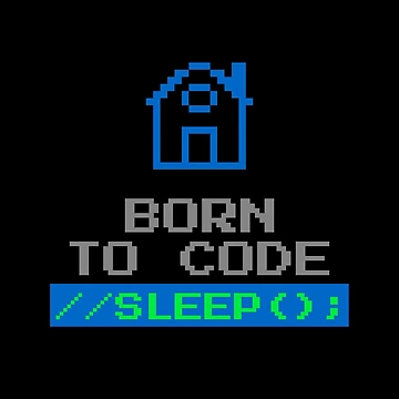 Artwork thumbnail, Computer Geek Born To Code //Sleep by ComputerGeeksTs