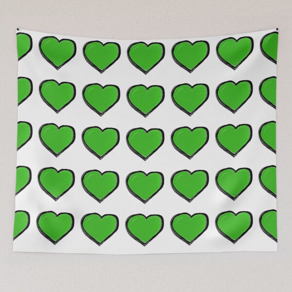 Item preview, Green with Envy (heart) designed and sold by gratogratto.