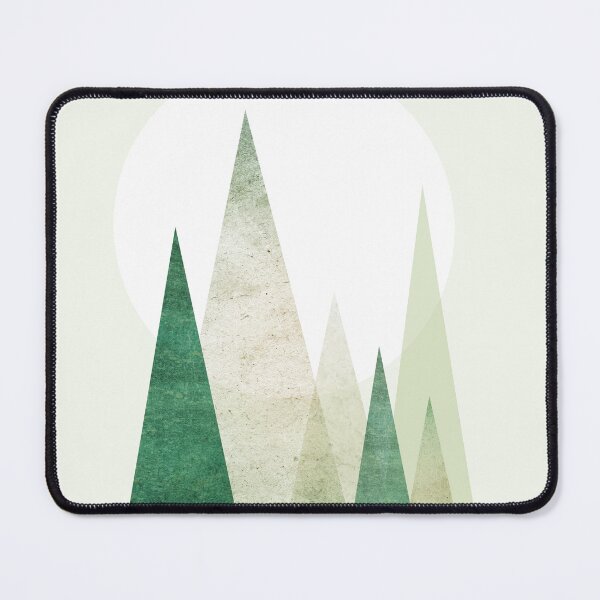 Item preview, Scandi Green Mountain Range designed and sold by UrbanEpiphany.