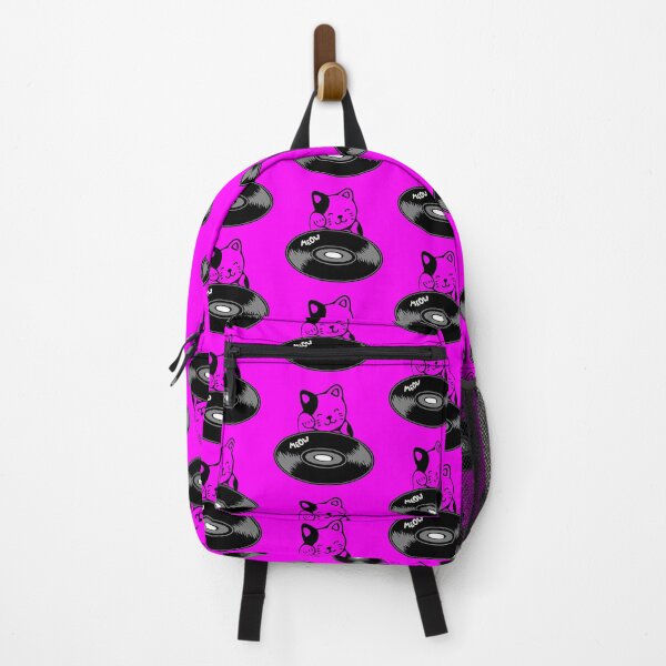 Item preview, Cat playing retro vinyl designed and sold by Light79.