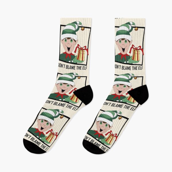 Item preview, DON'T BLAME THE ELF designed and sold by Jean Gregory Evans.