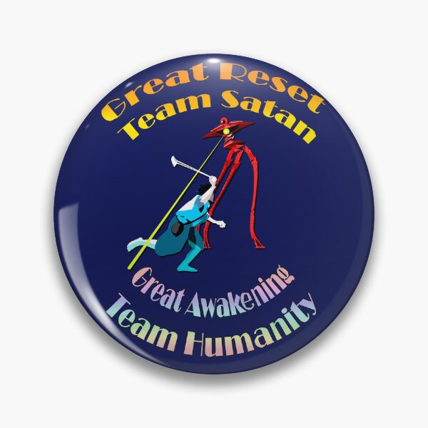 Item preview, Great Awakening vs Great Reset designed and sold by Sanctum Icons.