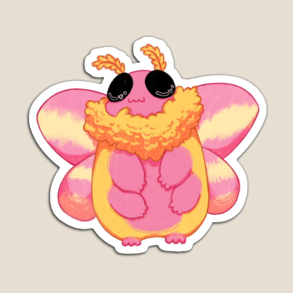 Rosy Maple Moth Waterproof Vinyl Sticker – Botanical Bright - Add a Little  Beauty to Your Everyday