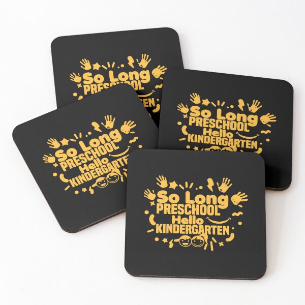 Item preview, So Long Preschool Hello Kindergarten, Moving up to the next grade! designed and sold by teesBYAlioui.