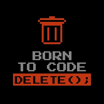 Artwork thumbnail, Computer Geek Born To Code Delete by ComputerGeeksTs
