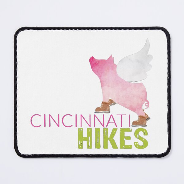 Item preview, Cincinnati Hikes Pig and Title designed and sold by CincinnatiHikes.