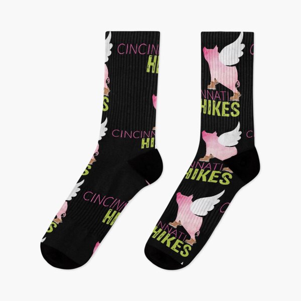 Item preview, Cincinnati Hikes Pig and Title designed and sold by CincinnatiHikes.
