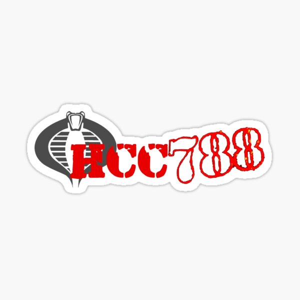 HCC788 logo Sticker