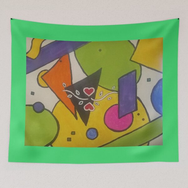 Item preview, Happy Birthday Confetti ART designed and sold by LindyLuDrew.