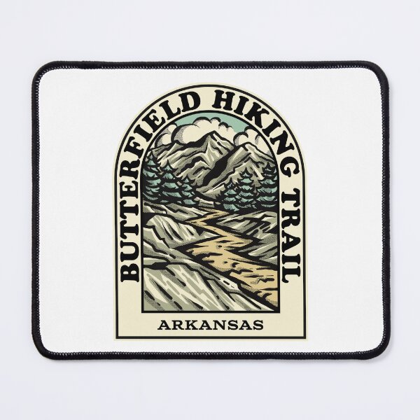 Artikelvorschau, Butterfield Hiking Trail Arkansas hiking backpacking trail entworfen und verkauft von HalpinDesign.