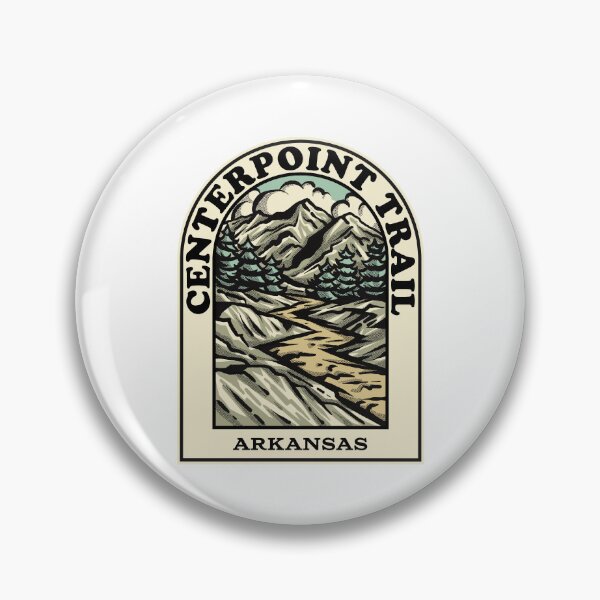 Item preview, Centerpoint Trail Arkansas hiking backpacking trail designed and sold by HalpinDesign.