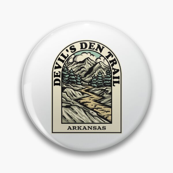 Item preview, Devil's Den Trail Arkansas hiking backpacking trail designed and sold by HalpinDesign.