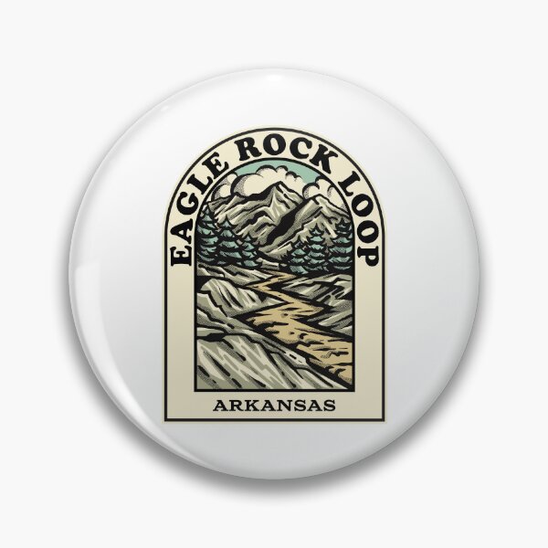 Artikelvorschau, Eagle Rock Loop Arkansas hiking backpacking trail entworfen und verkauft von HalpinDesign.