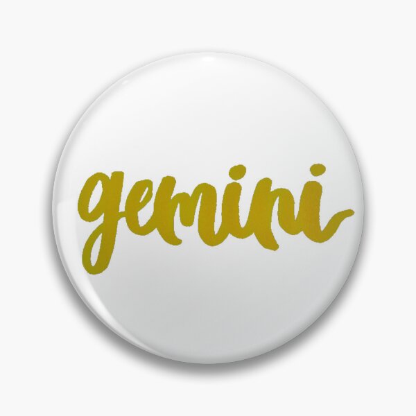 Item preview, "gemini" zodiac hand lettering designed and sold by missgabby.