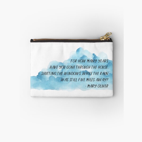 Item preview, Rain | Mary Oliver designed and sold by ArtistVenus.