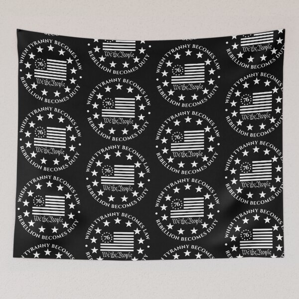 Item preview, Tyranny Becomes Law Rebellion Becomes Duty designed and sold by VSZNGRFX.