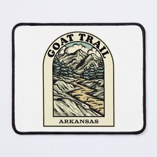 Item preview, Goat Trail Arkansas hiking backpacking trail designed and sold by HalpinDesign.