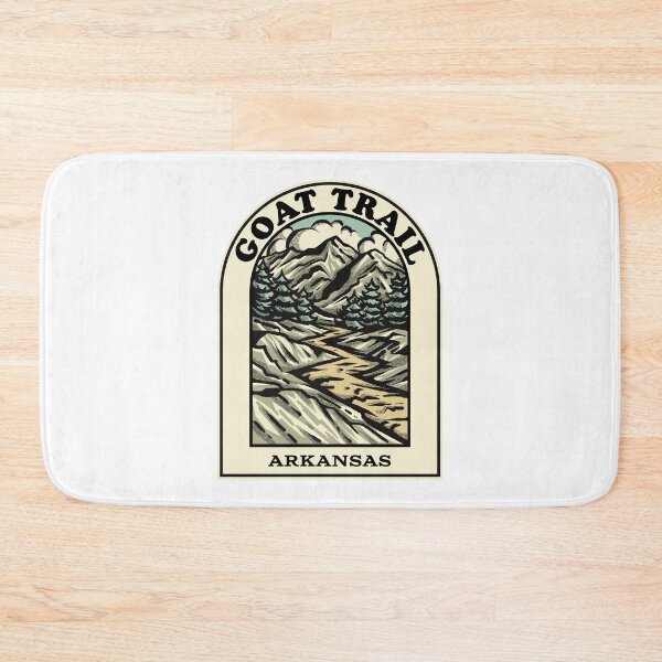 Artikelvorschau, Goat Trail Arkansas hiking backpacking trail entworfen und verkauft von HalpinDesign.
