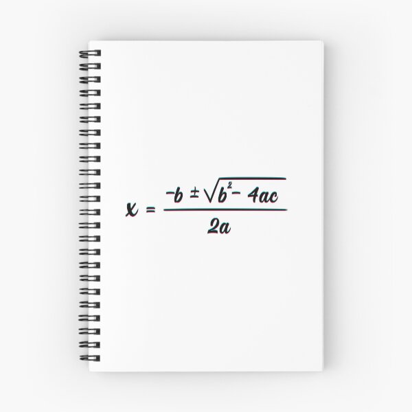 Item preview, Quadratic Formula 3D Gletch For Math Lovers Best Gifts for Teachers and Students  designed and sold by YerrouDesing.
