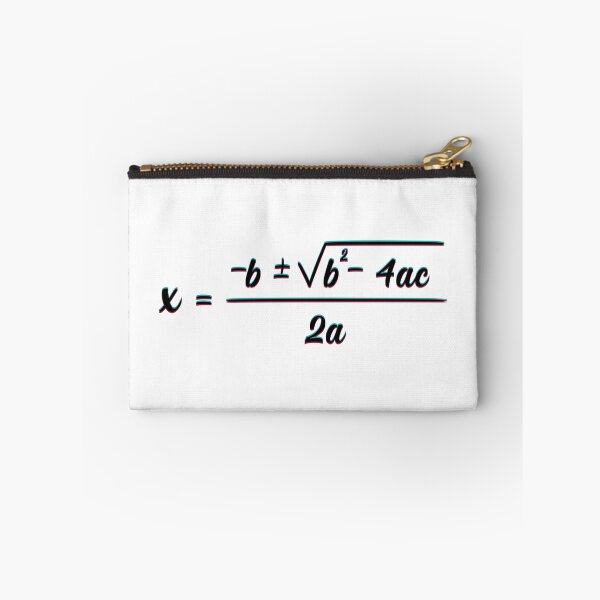 Item preview, Quadratic Formula 3D Gletch For Math Lovers Best Gifts for Teachers and Students  designed and sold by YerrouDesing.