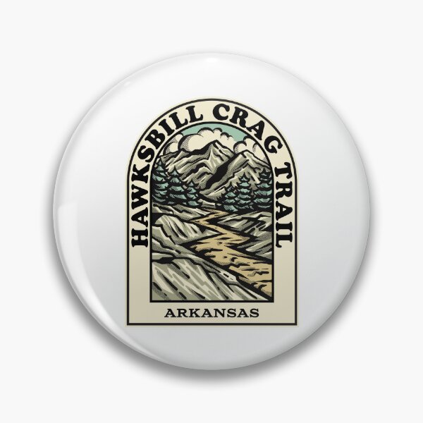 Item preview, Hawksbill Crag Trail Arkansas hiking backpacking trail designed and sold by HalpinDesign.