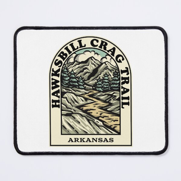 Item preview, Hawksbill Crag Trail Arkansas hiking backpacking trail designed and sold by HalpinDesign.
