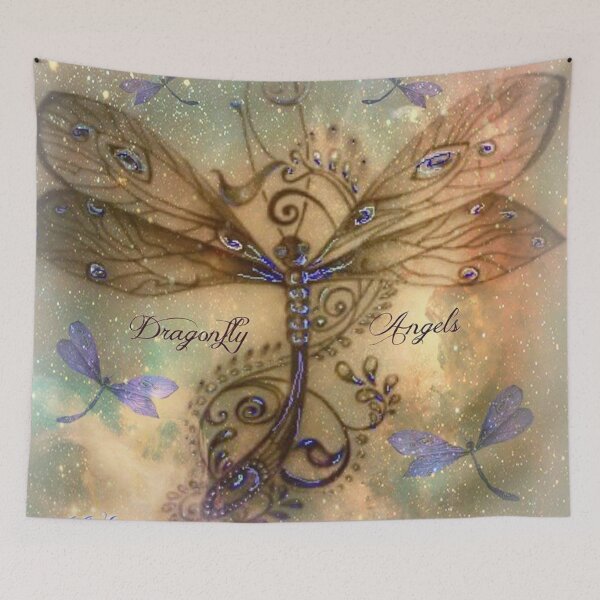 Item preview, DRAGONFLY ANGELS designed and sold by Marie Leblanc.
