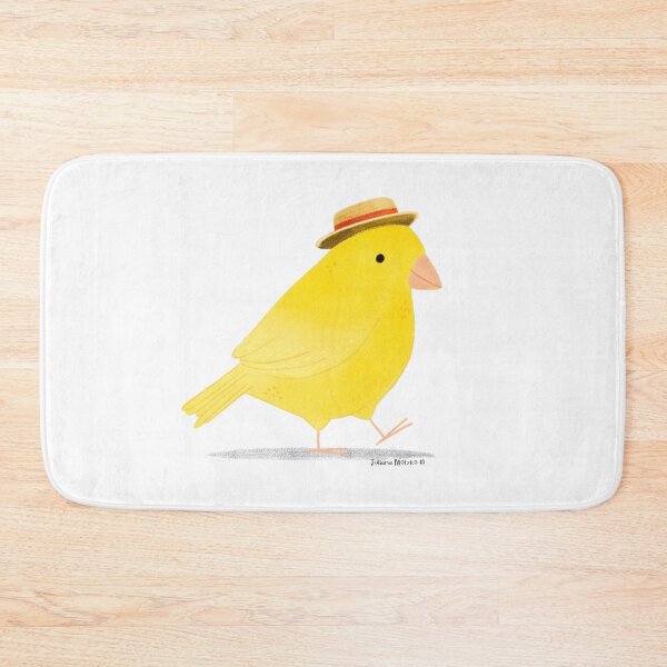 Item preview, Yellow Canary Bird with hat designed and sold by julianamotzko.