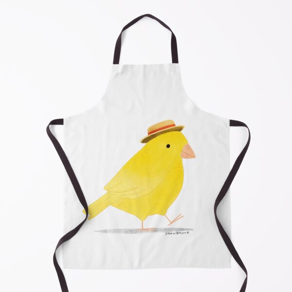 Item preview, Yellow Canary Bird with hat designed and sold by julianamotzko.
