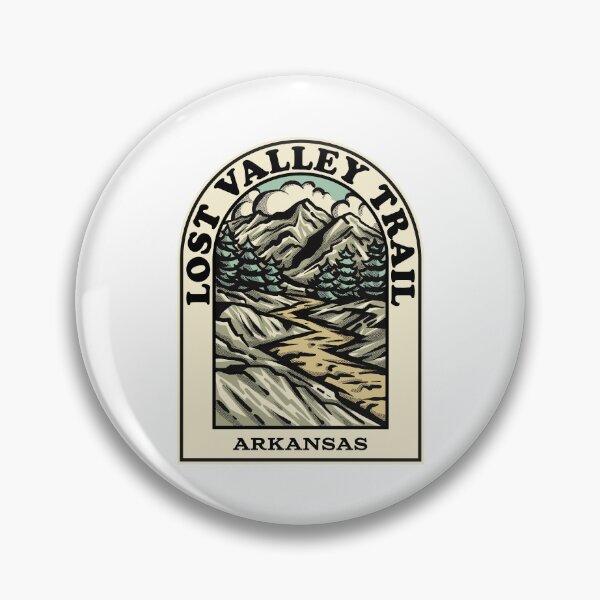 Item preview, Lost Valley Trail Arkansas hiking backpacking trail designed and sold by HalpinDesign.