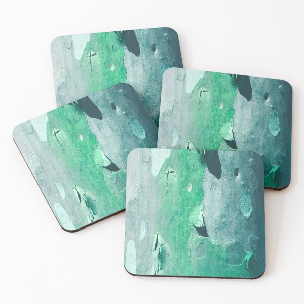 Item preview, Exotic Tree Bark With Green And Aqua Hues designed and sold by DEC02.