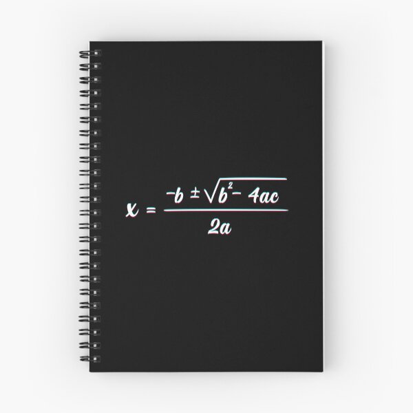 Item preview,  Quadratic Formula 3D Gletch For Math Lovers Best Gifts for Teachers and Students white designed and sold by YerrouDesing.