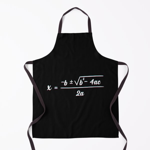Item preview,  Quadratic Formula 3D Gletch For Math Lovers Best Gifts for Teachers and Students white designed and sold by YerrouDesing.