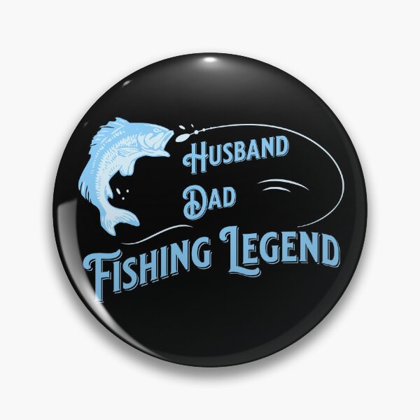 Item preview, Husband Dad Fishing Legend Light Blue Retro Vintage Fishing Lover designed and sold by Coffee Partee.