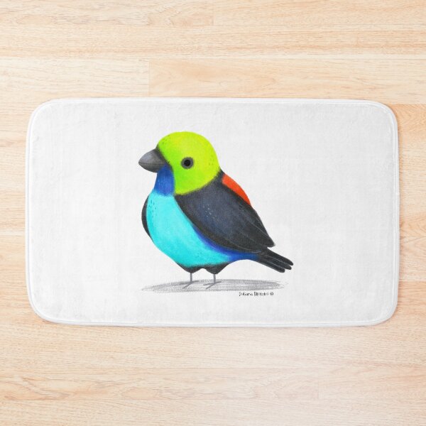 Item preview, Paradise Tanager Bird designed and sold by julianamotzko.