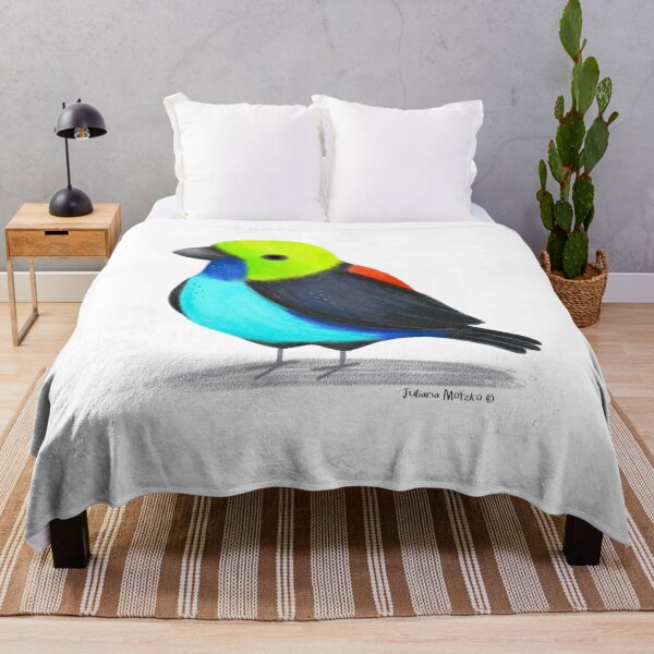 Item preview, Paradise Tanager Bird designed and sold by julianamotzko.