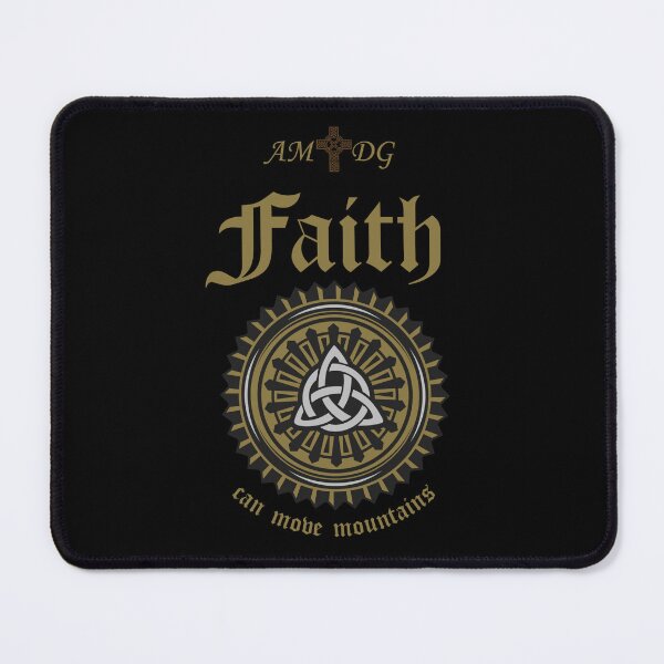 Item preview, Faith Can Move Mountains designed and sold by ThirdFall.