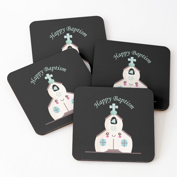 Item preview, Happy Baptism Cute Kawaii Church designed and sold by ThirdFall.