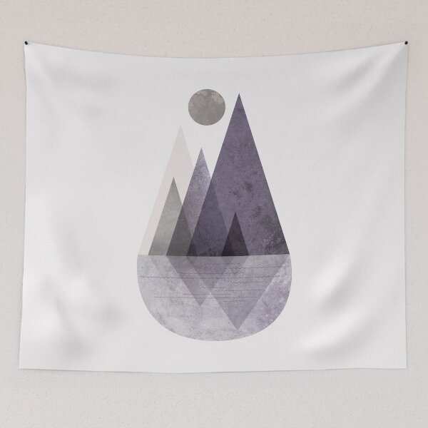 Item preview, Nordic Mountain Scene designed and sold by UrbanEpiphany.