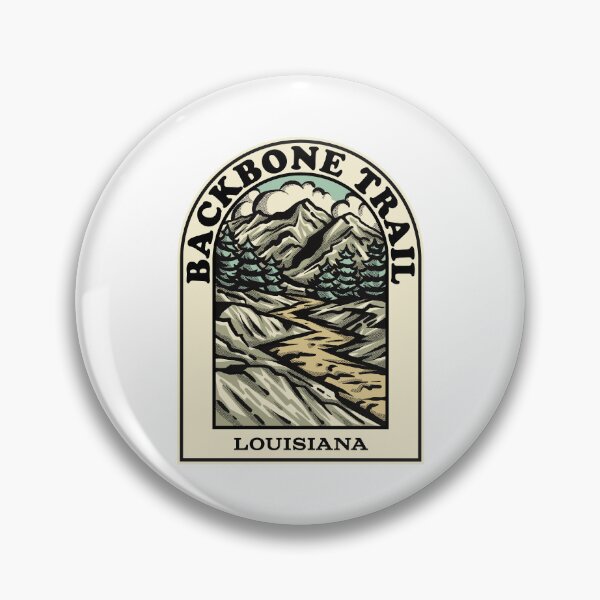 Item preview, Backbone Trail Louisiana hiking backpacking trail designed and sold by HalpinDesign.