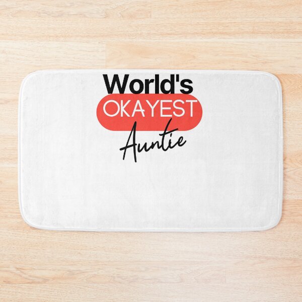 Item preview, Aunt Gift, Worlds Okayest Auntie, Comfy & Cozy Unisex , Gift for Women, Holiday Gift designed and sold by kingstorre.