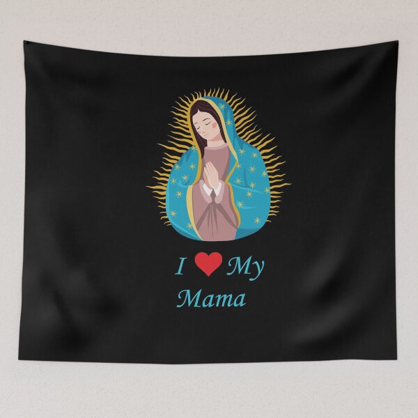 Item preview, I Love My Mama Blessed Virgin Mary designed and sold by ThirdFall.
