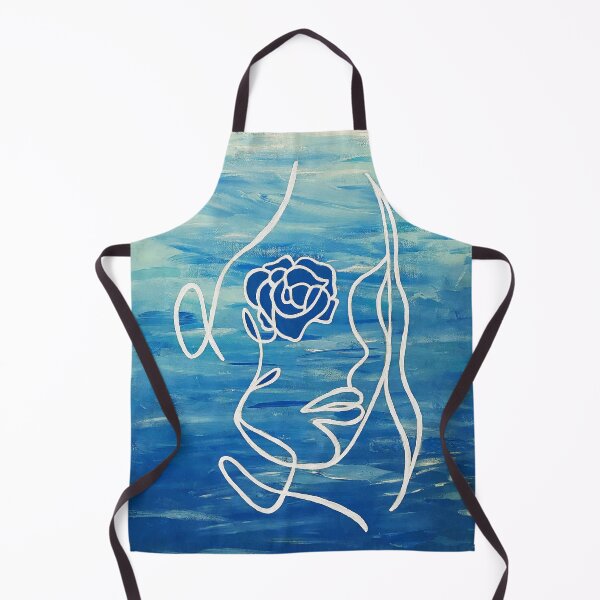 Item preview, Rose Wave Woman - Line Art Portrait designed and sold by Olivia Ossege.