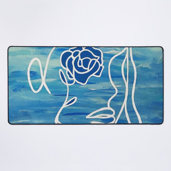 Item preview, Rose Wave Woman - Line Art Portrait designed and sold by Olivia Ossege.