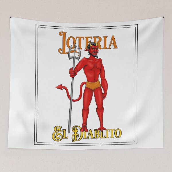 Item preview, Loteria - El Diablito designed and sold by bigolclown.