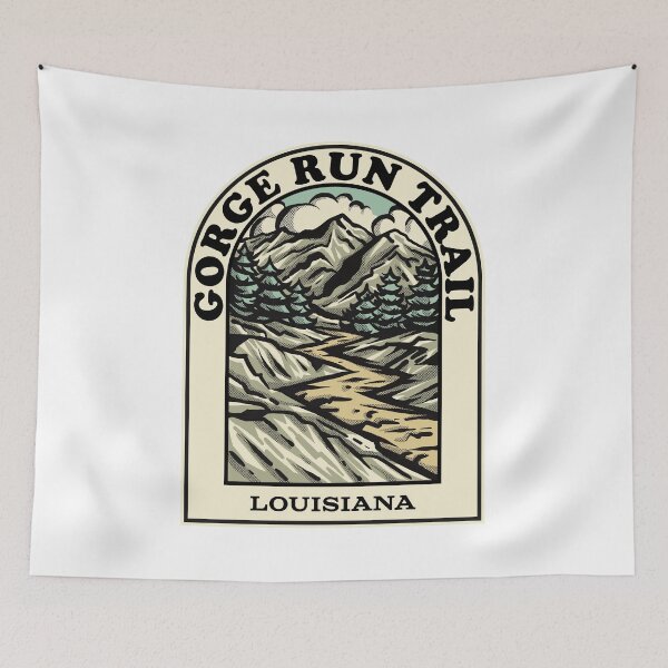 Item preview, Gorge Run Trail Louisiana hiking backpacking trail designed and sold by HalpinDesign.