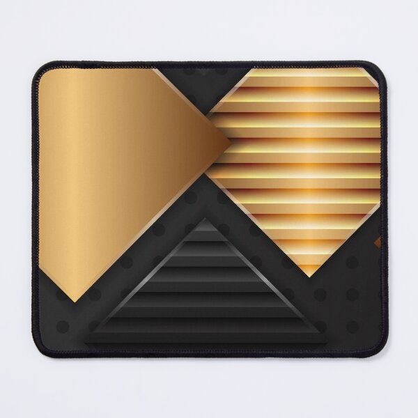 Item preview, Abstract gold and black designed and sold by FGCART.
