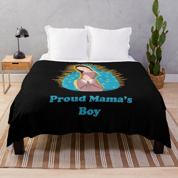 Item preview, Proud Mama's Boy Blessed Virgin Mary designed and sold by ThirdFall.