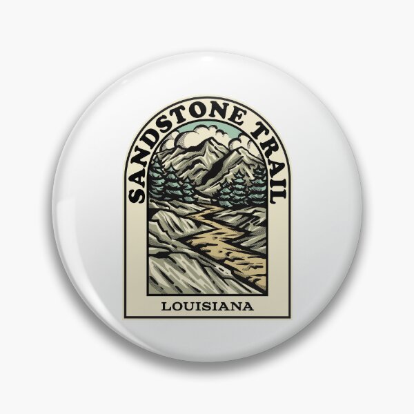 Artikelvorschau, Sandstone Trail Louisiana hiking backpacking trail entworfen und verkauft von HalpinDesign.