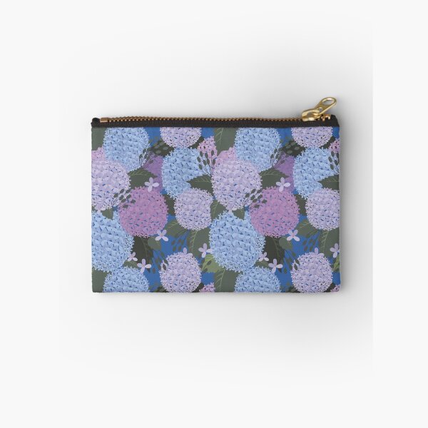 Item preview, Hydrangea. A seamless pattern of light violet designed and sold by Nata-V.